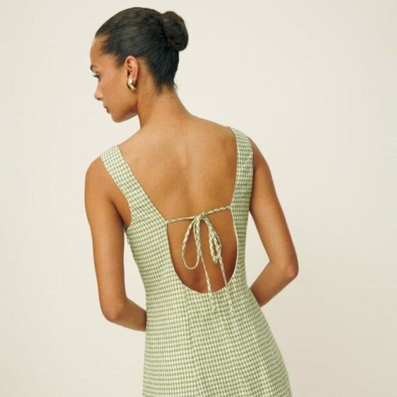 Reformation Amorette Linen Dress - Picture 3 of 5
